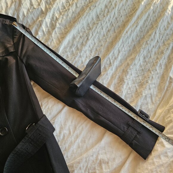 Burberry London Sandringham Trench Coat Long Length - Black - UK2/US0/ITA34/GER3 - Picture 16 of 16